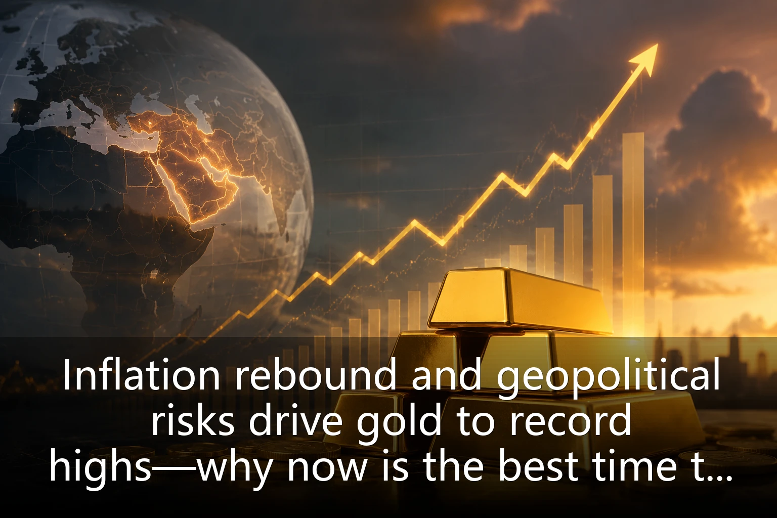 Inflation rebound and geopolitical risks drive gold to record highs—why now is the best time to buy gold?