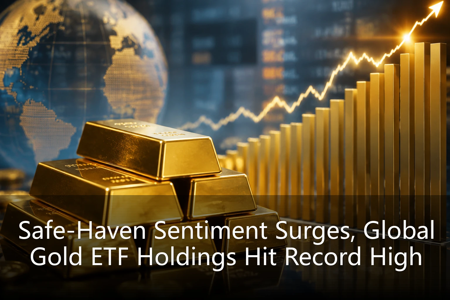 Safe-Haven Sentiment Surges, Global Gold ETF Holdings Hit Record High