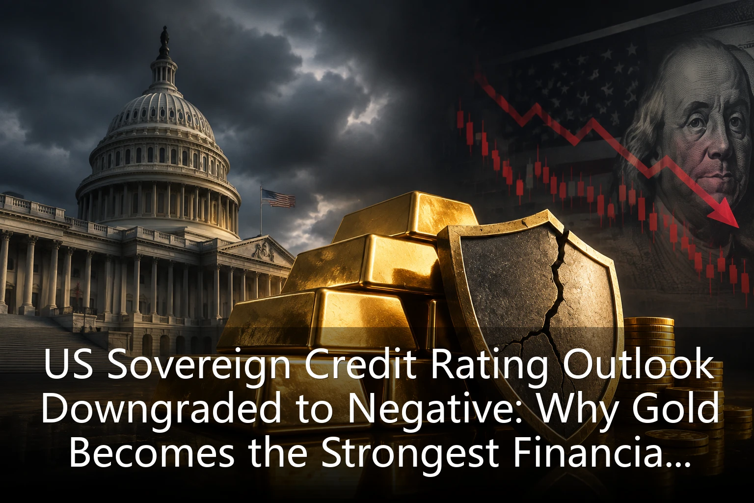 US Sovereign Credit Rating Outlook Downgraded to Negative: Why Gold Becomes the Strongest Financial Firewall in 2026