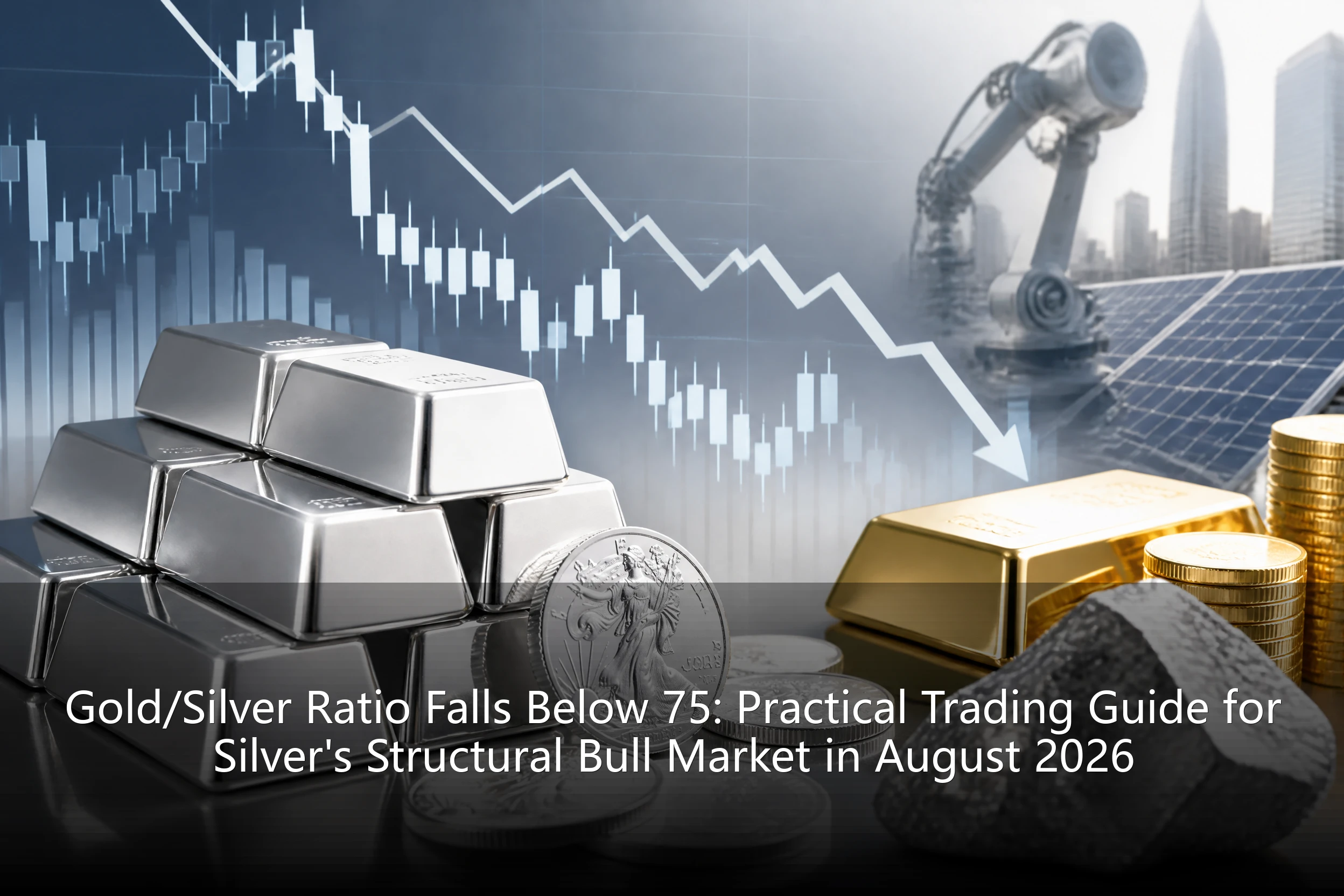 Gold/Silver Ratio Falls Below 75: Practical Trading Guide for Silver's Structural Bull Market in August 2026