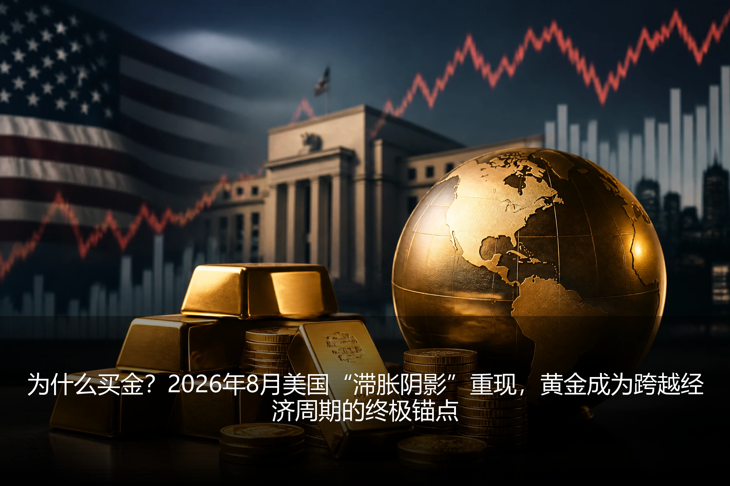 为什么买金？2026年8月美国“滞胀阴影”重现，黄金成为跨越经济周期的终极锚点