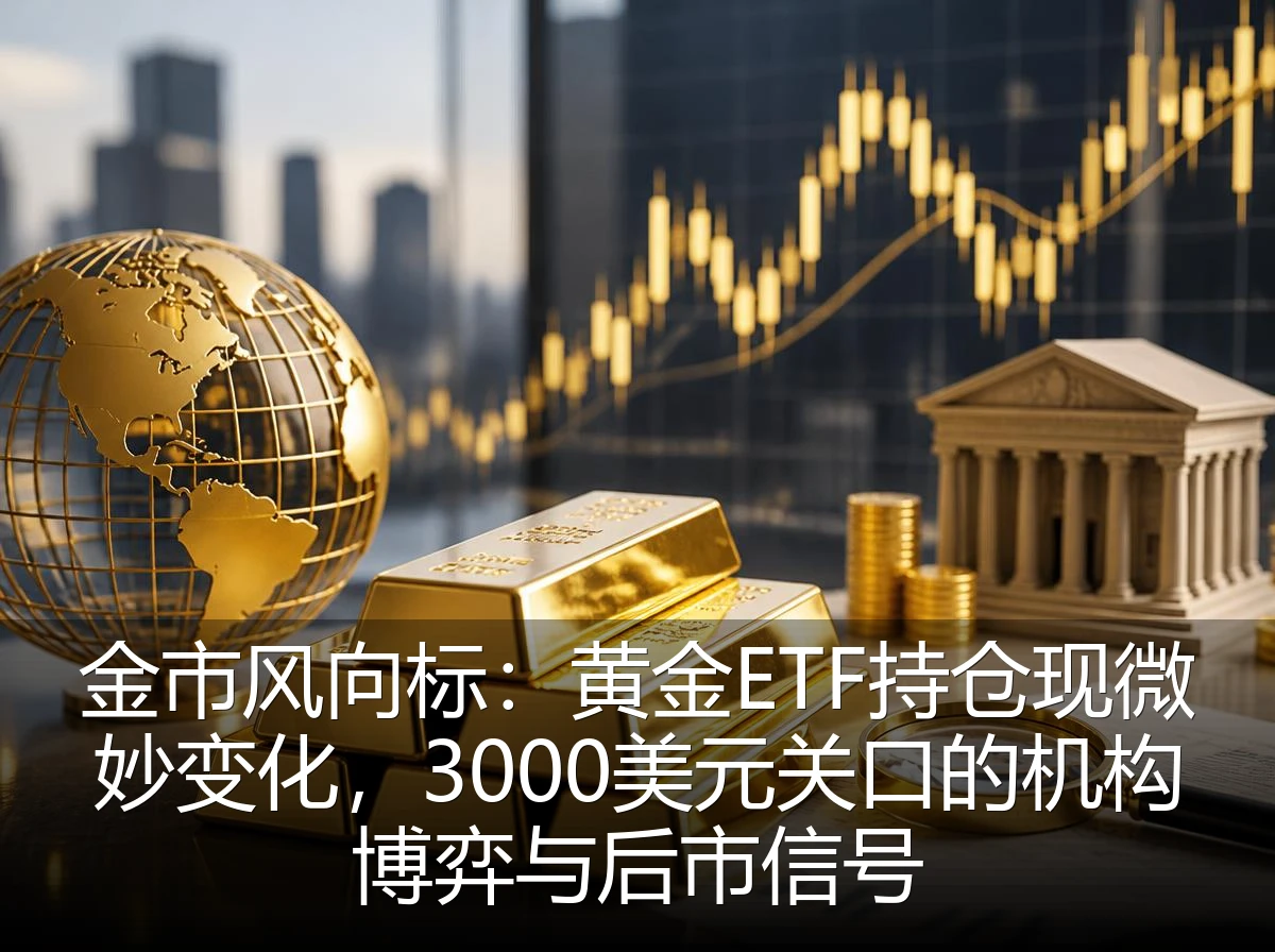 金市风向标：黄金ETF持仓现微妙变化，3000美元关口的机构博弈与后市信号