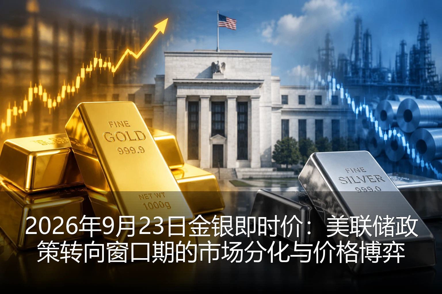 2026年9月23日金银即时价：美联储政策转向窗口期的市场分化与价格博弈