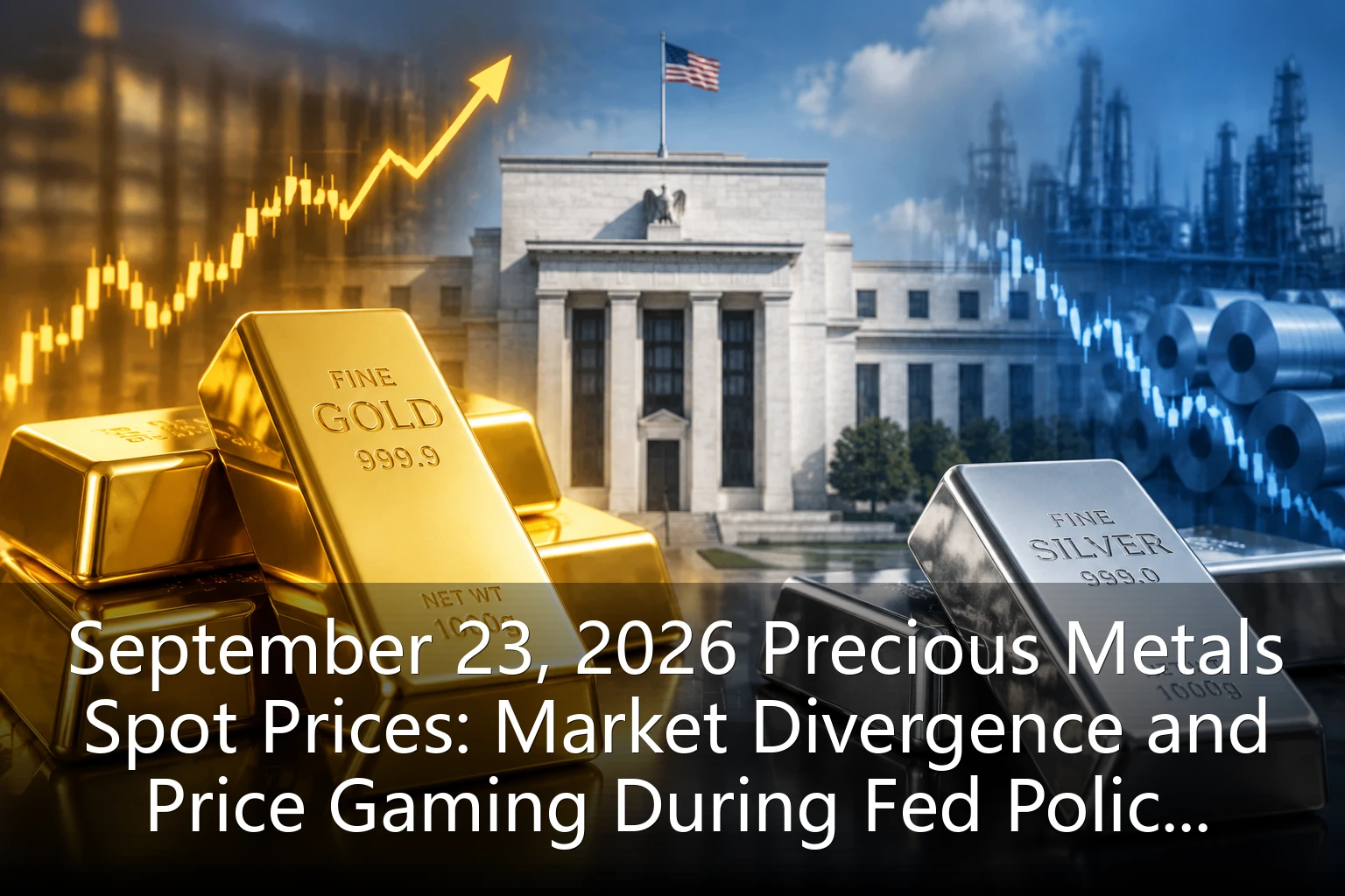 September 23, 2026 Precious Metals Spot Prices: Market Divergence and Price Gaming During Fed Policy Turning Point Window