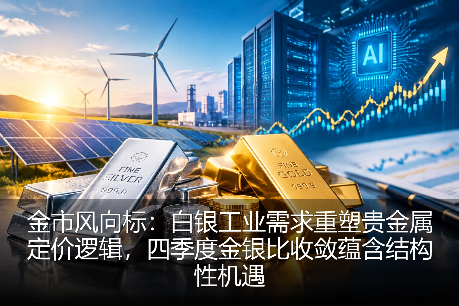 金市风向标：白银工业需求重塑贵金属定价逻辑，四季度金银比收敛蕴含结构性机遇